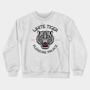 White Tiger Pleasure Palace Crewneck Sweatshirt